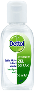 Dettol Żel antybakteryjny do rąk