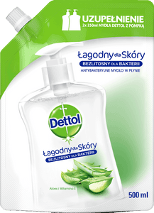 Dettol Antybakteryjne Mydło do rąk w płynie Delikatny Aloes – refill do pompki